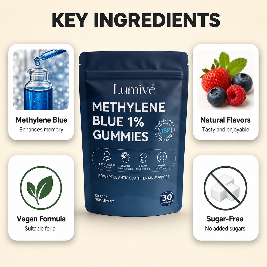 Lumivé Blue Mind Gummies